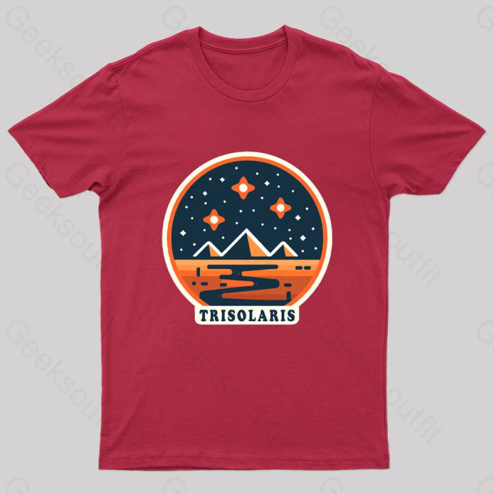 Trisolaris Nerd T-Shirt Red / S