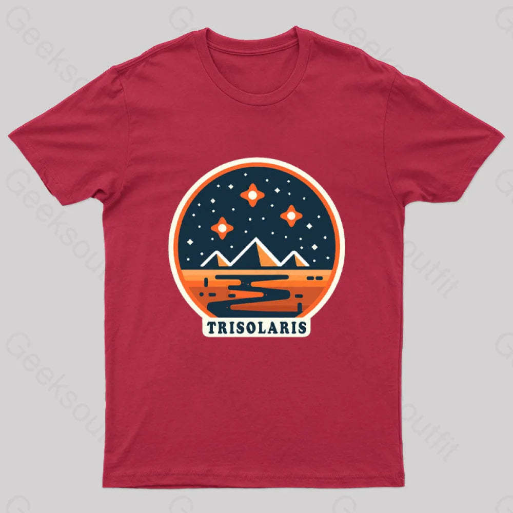 Trisolaris Nerd T-Shirt Red / S