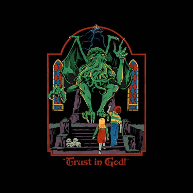 Trust In God Geek T-Shirt