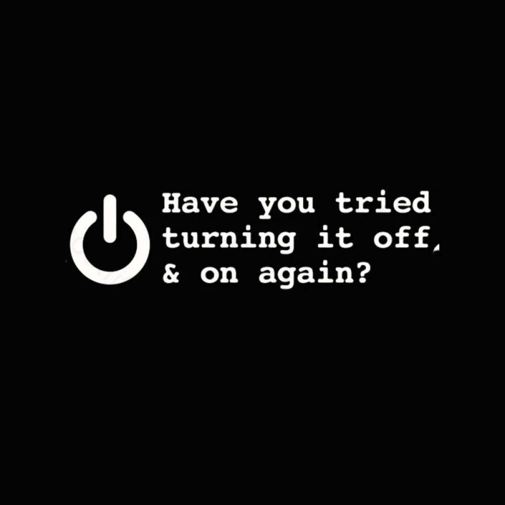 Try Turn Off Nerd T-Shirt