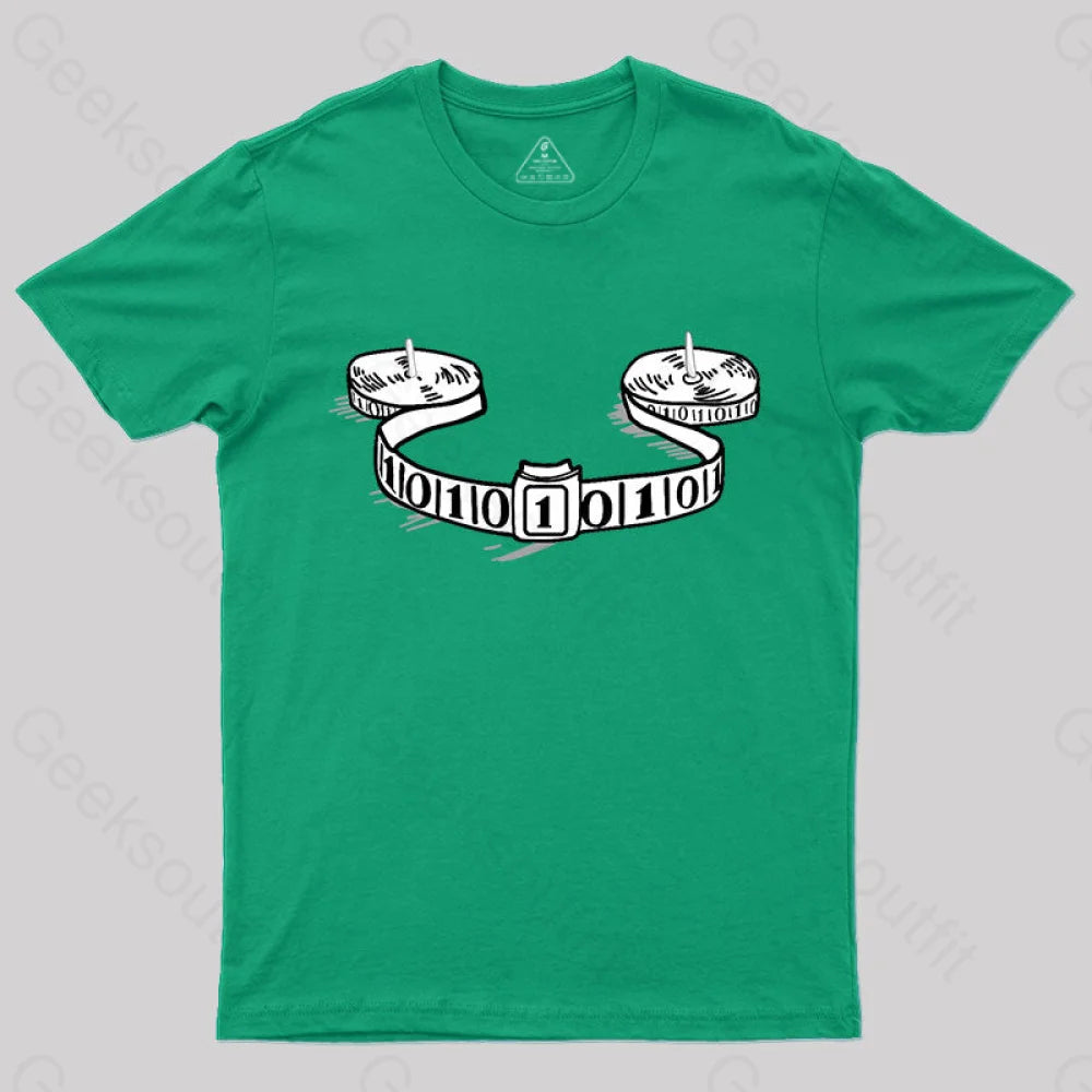 Turing Machine T-Shirt Green / S
