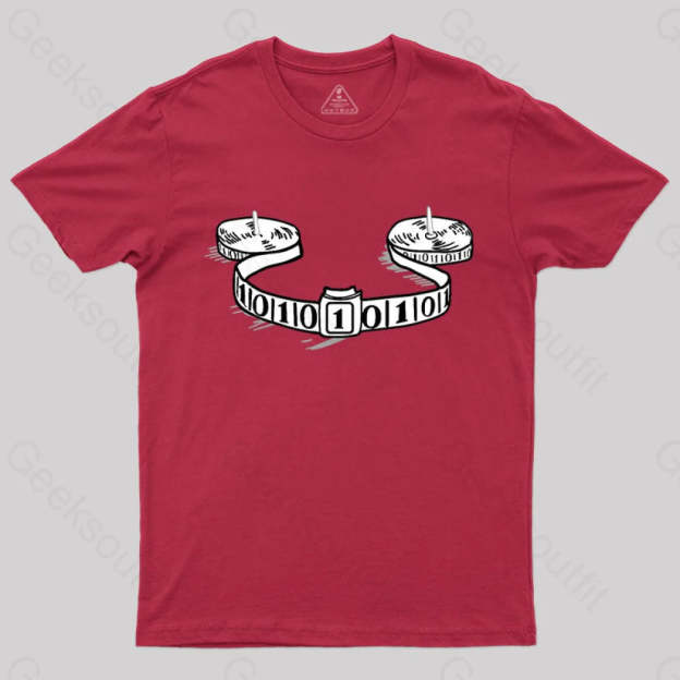 Turing Machine T-Shirt Red / S