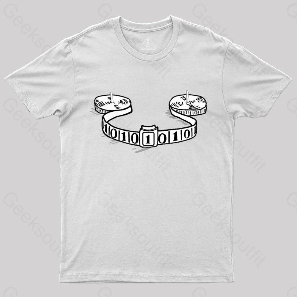 Turing Machine T-Shirt White / S