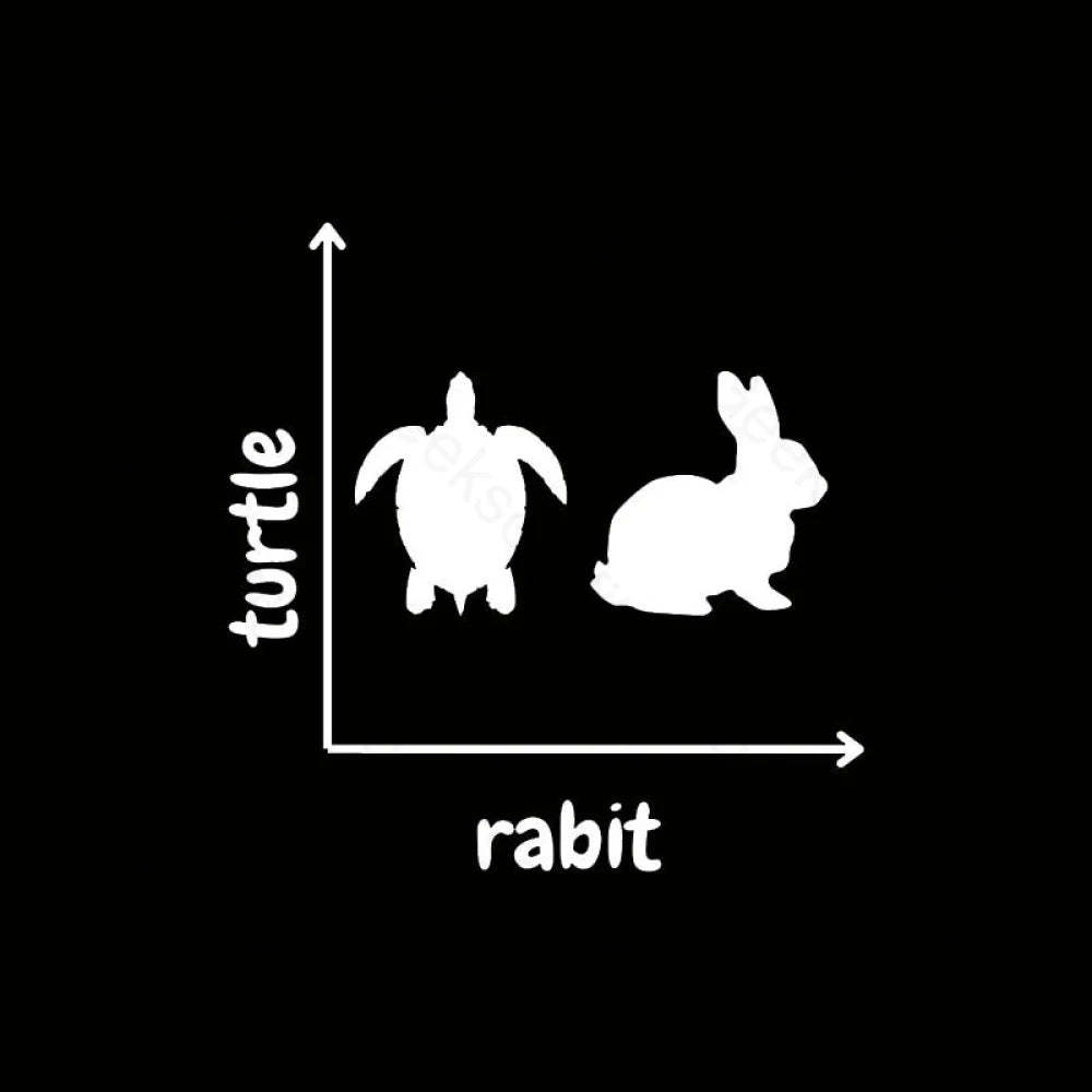 Turtle Rabbit Nerd T-Shirt