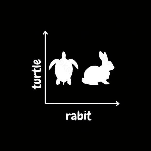 Turtle Rabbit Nerd T-Shirt