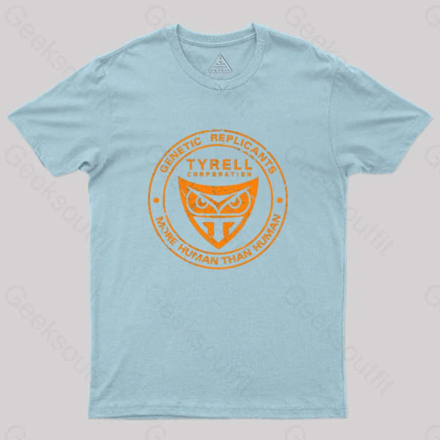 Tyrell Corporation More Human T-Shirt Light Blue / S