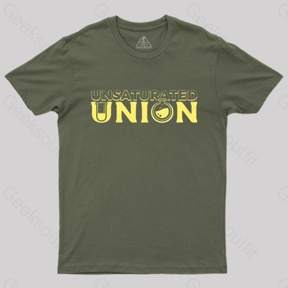Unsaturated Union T-Shirt Army Green / S