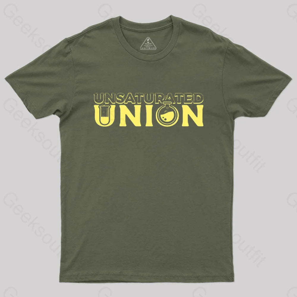 Unsaturated Union T-Shirt Army Green / S