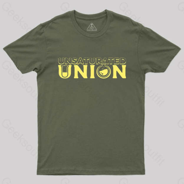 Unsaturated Union T-Shirt Army Green / S
