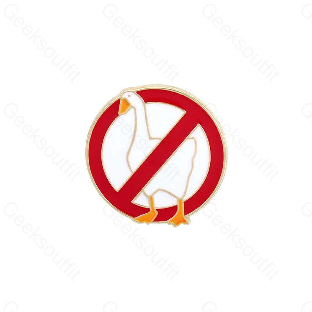 Untitled Goose Game Enamel Pins - Geeksoutfit