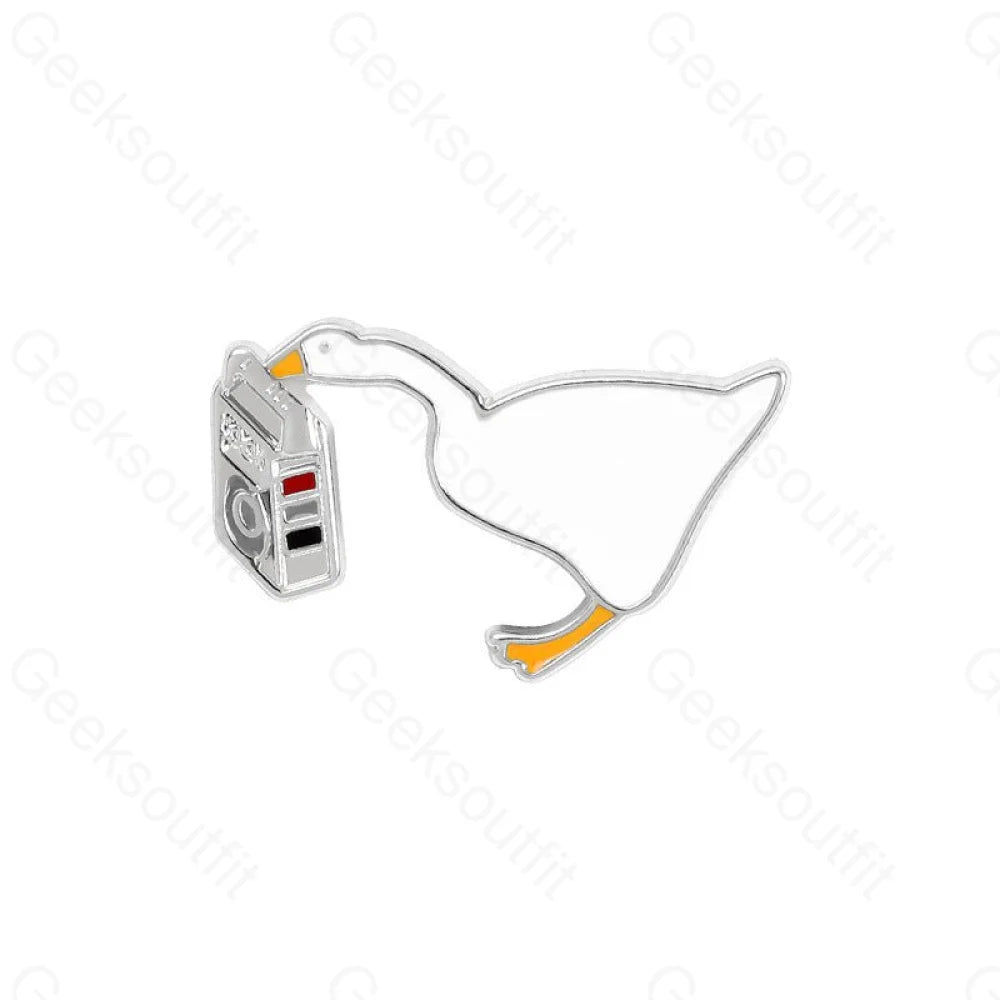 Untitled Goose Game Enamel Pins - Geeksoutfit