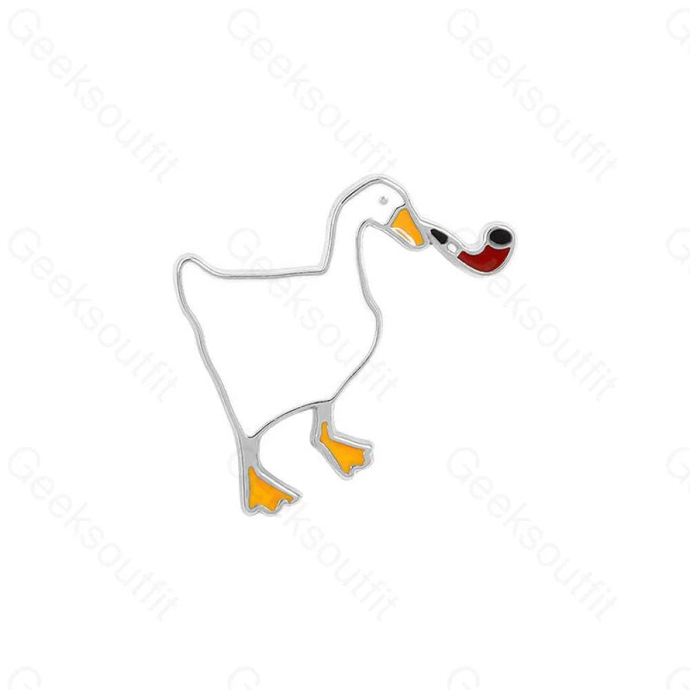 Untitled Goose Game Enamel Pins - Geeksoutfit