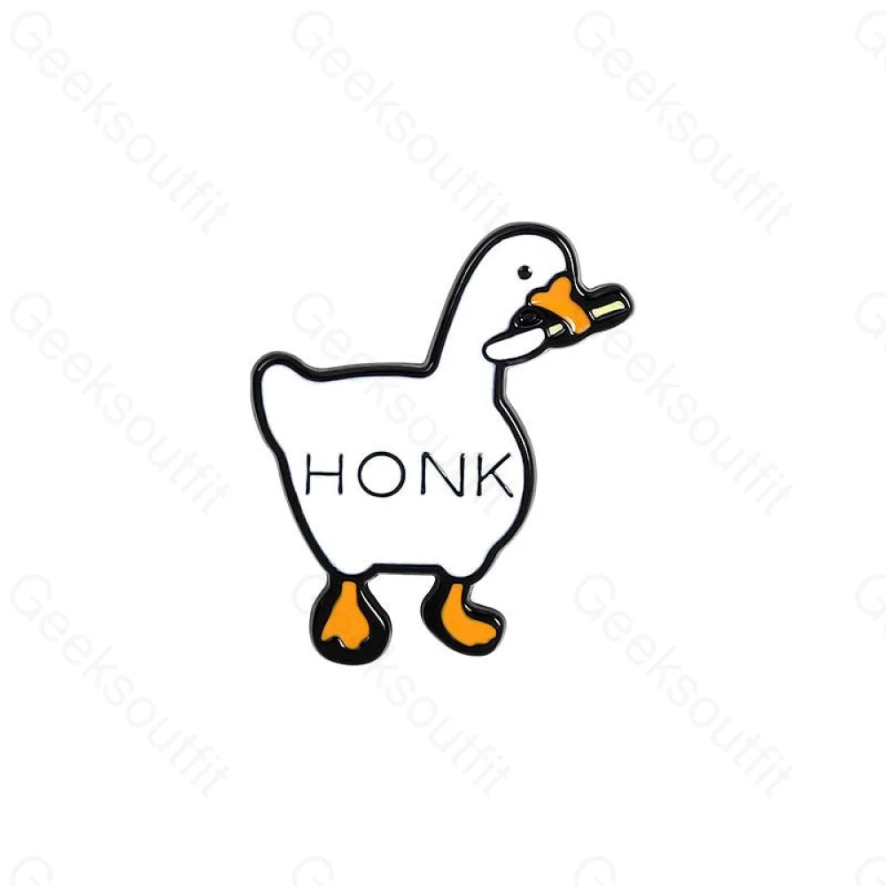 Untitled Goose Game Enamel Pins - Geeksoutfit