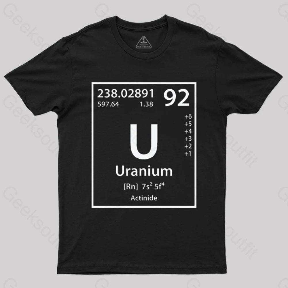 Uranium Element Essential T-Shirt - Geeksoutfit