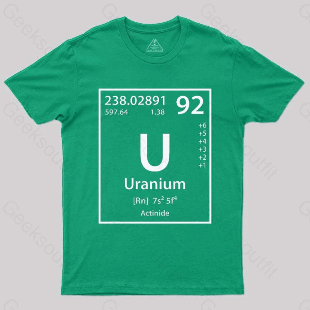 Uranium Element Essential T-Shirt - Geeksoutfit