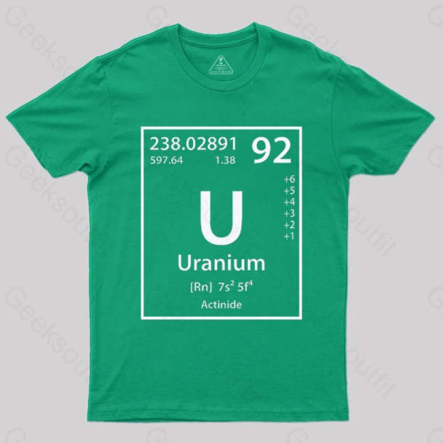 Uranium Element Essential T-Shirt - Geeksoutfit