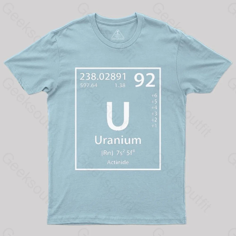 Uranium Element Essential T-Shirt - Geeksoutfit
