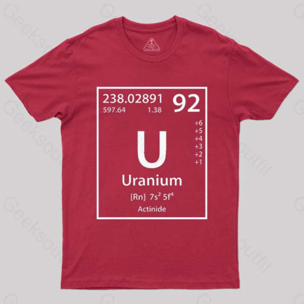 Uranium Element Essential T-Shirt - Geeksoutfit