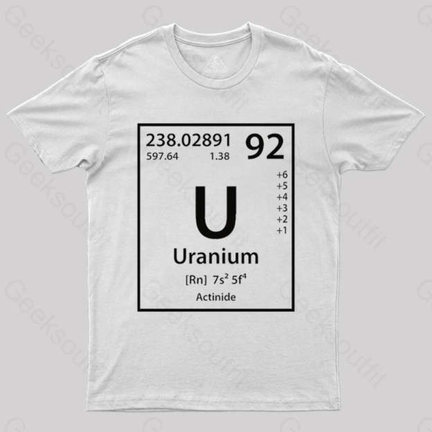 Uranium Element Essential T-Shirt - Geeksoutfit
