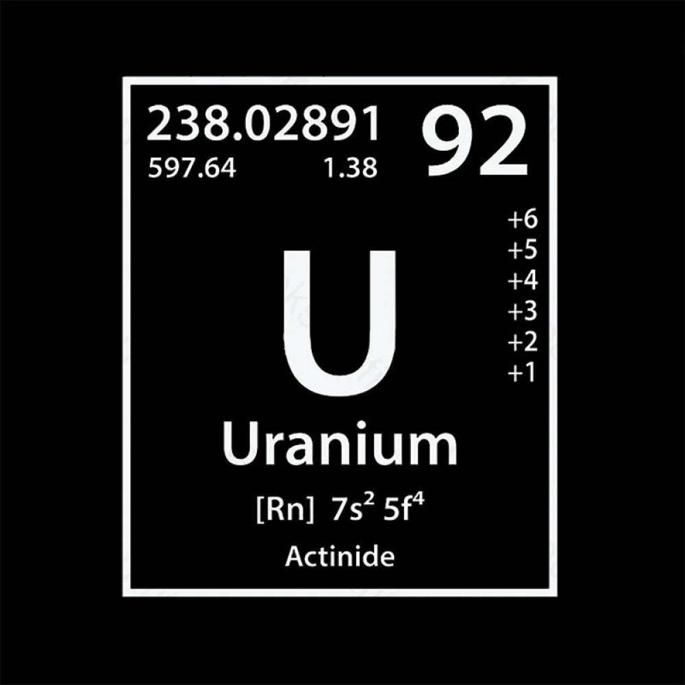 Uranium Element Nerd T-Shirt