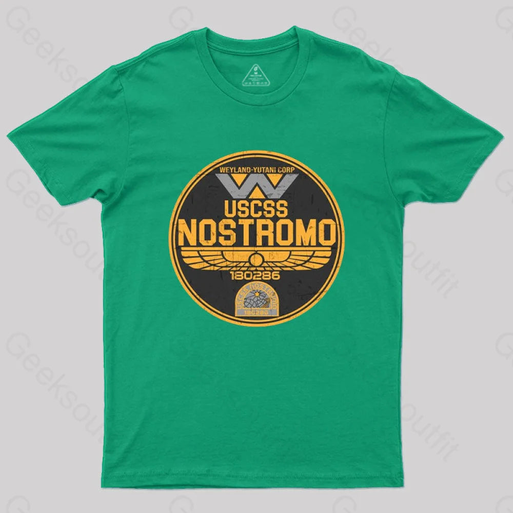 Uscss Nostromo 22 T-Shirt Green / S