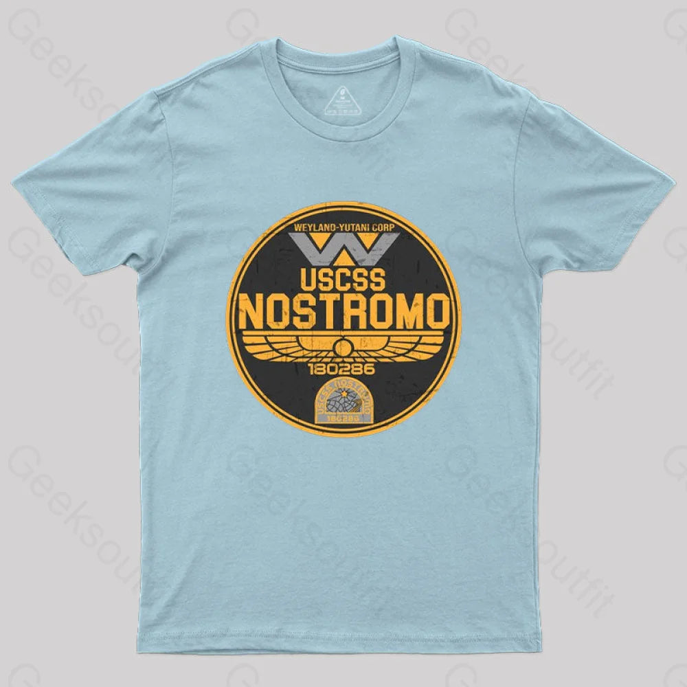 Uscss Nostromo 22 T-Shirt Light Blue / S