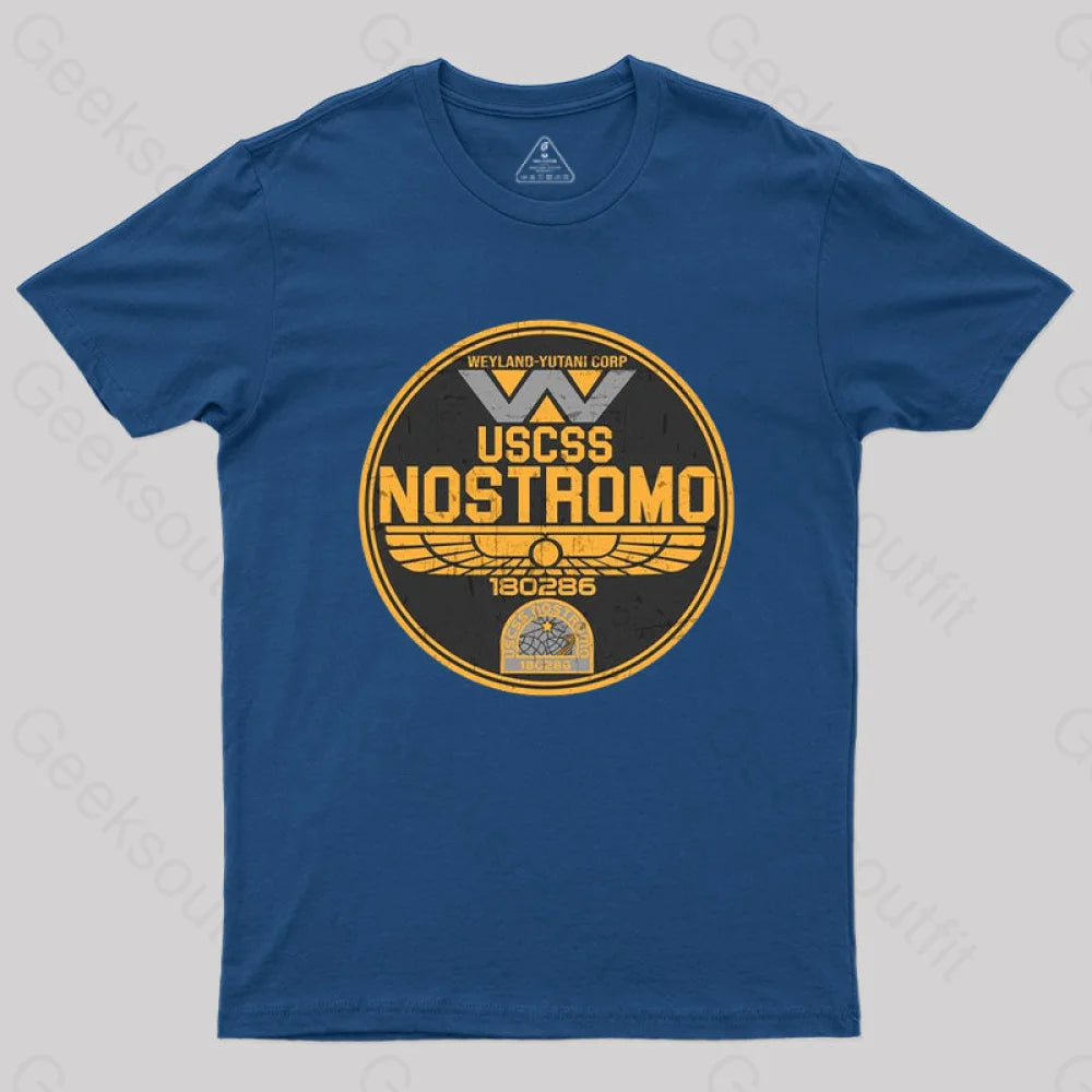 Uscss Nostromo 22 T-Shirt Navy / S