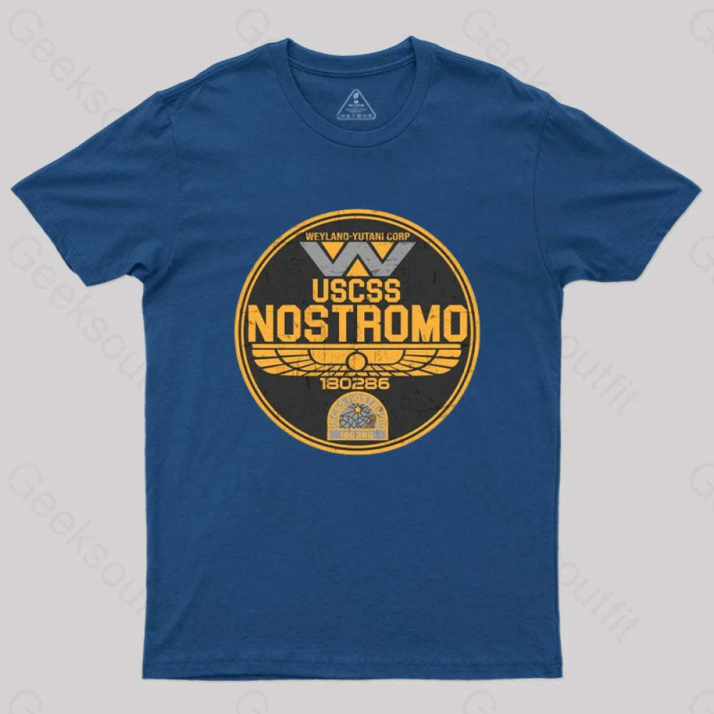 Uscss Nostromo 22 T-Shirt Navy / S