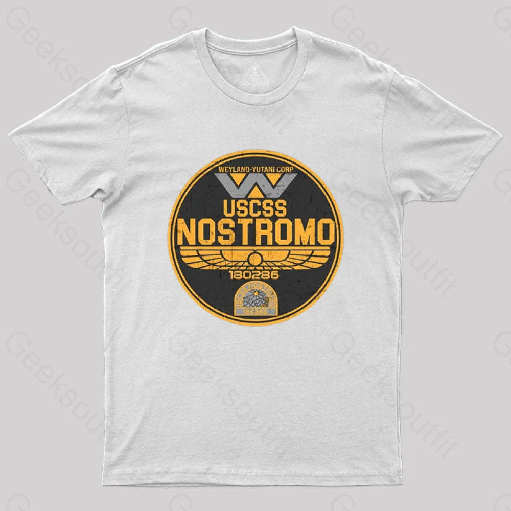 Uscss Nostromo 22 T-Shirt White / S