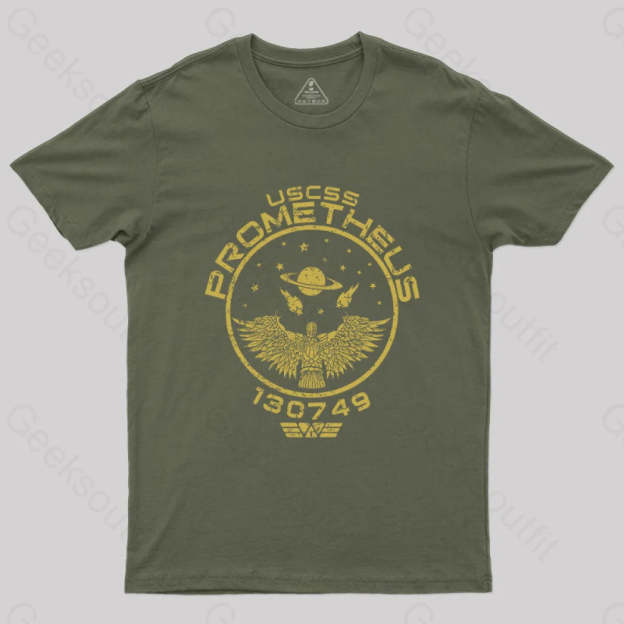 Uscss Prometheus T-Shirt Army Green / S