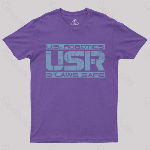 Usr Laws Safe T-Shirt Purple / S Yc