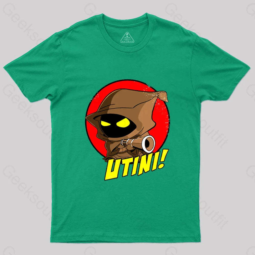 Utini Geek T-Shirt Green / S