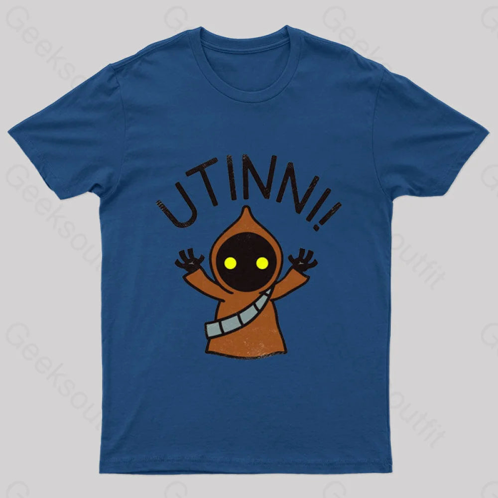 Utinni! Geek T-Shirt Navy / S