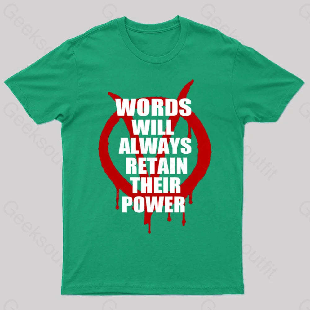 V For Vendetta Retain Their Power T-Shirt