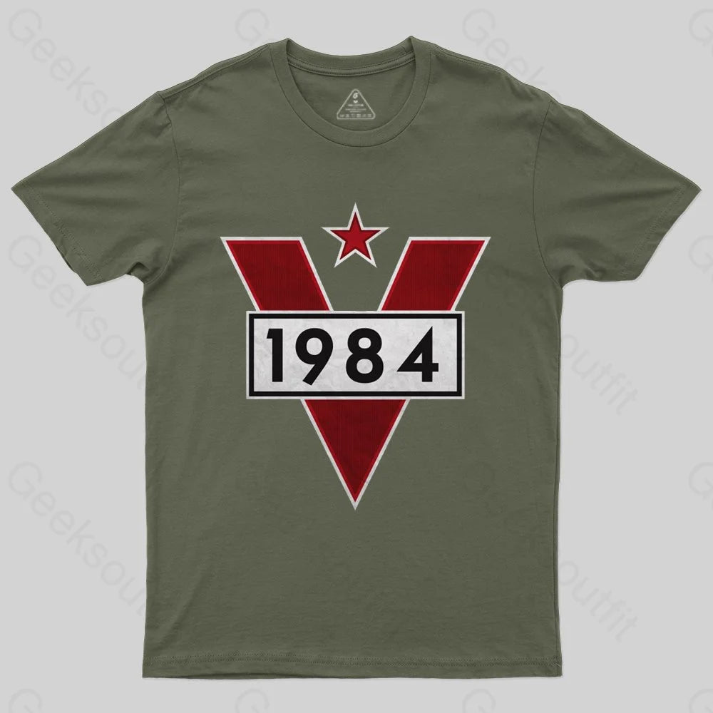 V Star 1984 T-shirt - Geeksoutfit
