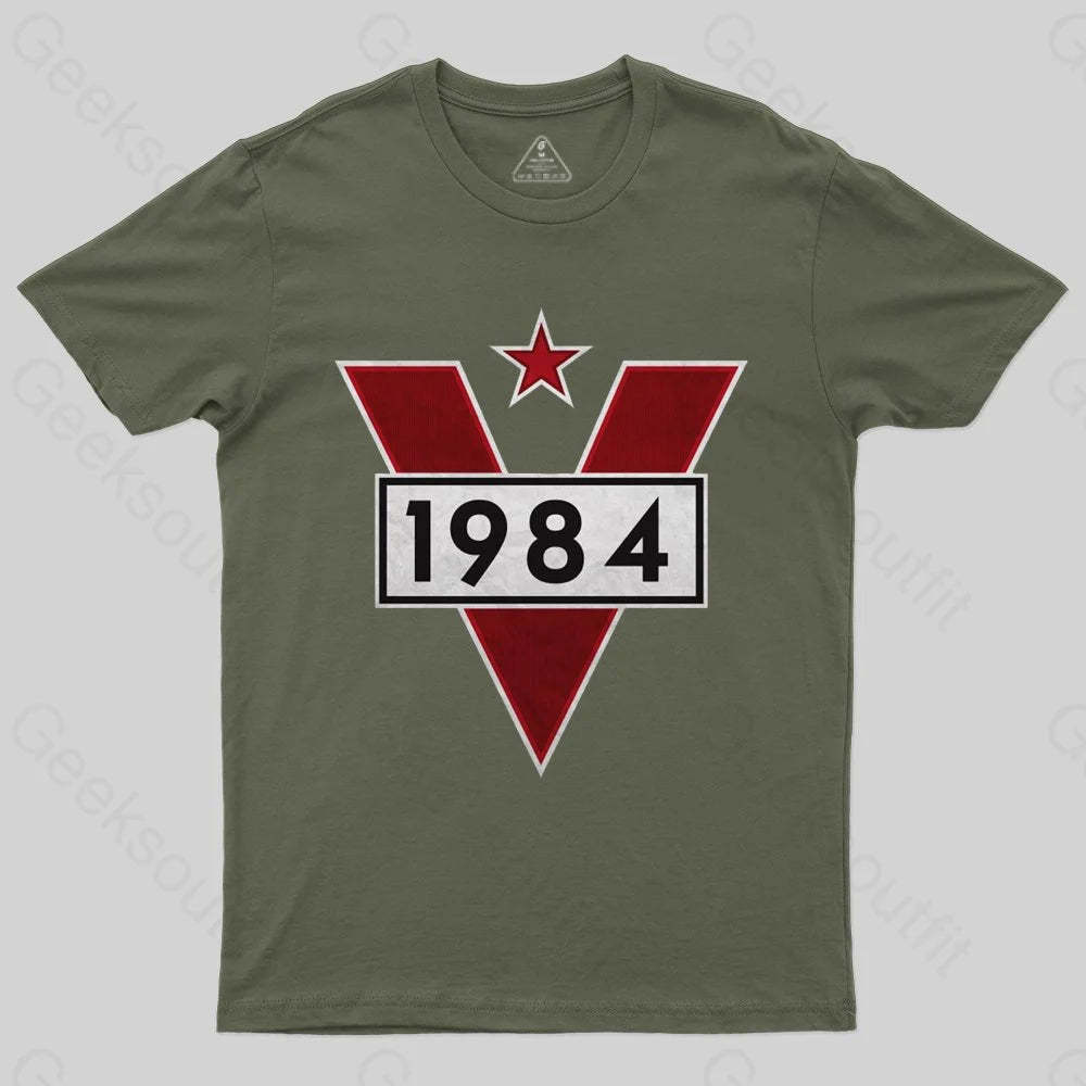 V Star 1984 T-shirt - Geeksoutfit
