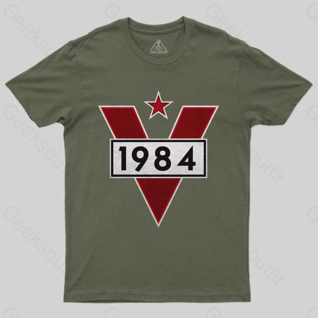 V Star 1984 T-shirt - Geeksoutfit