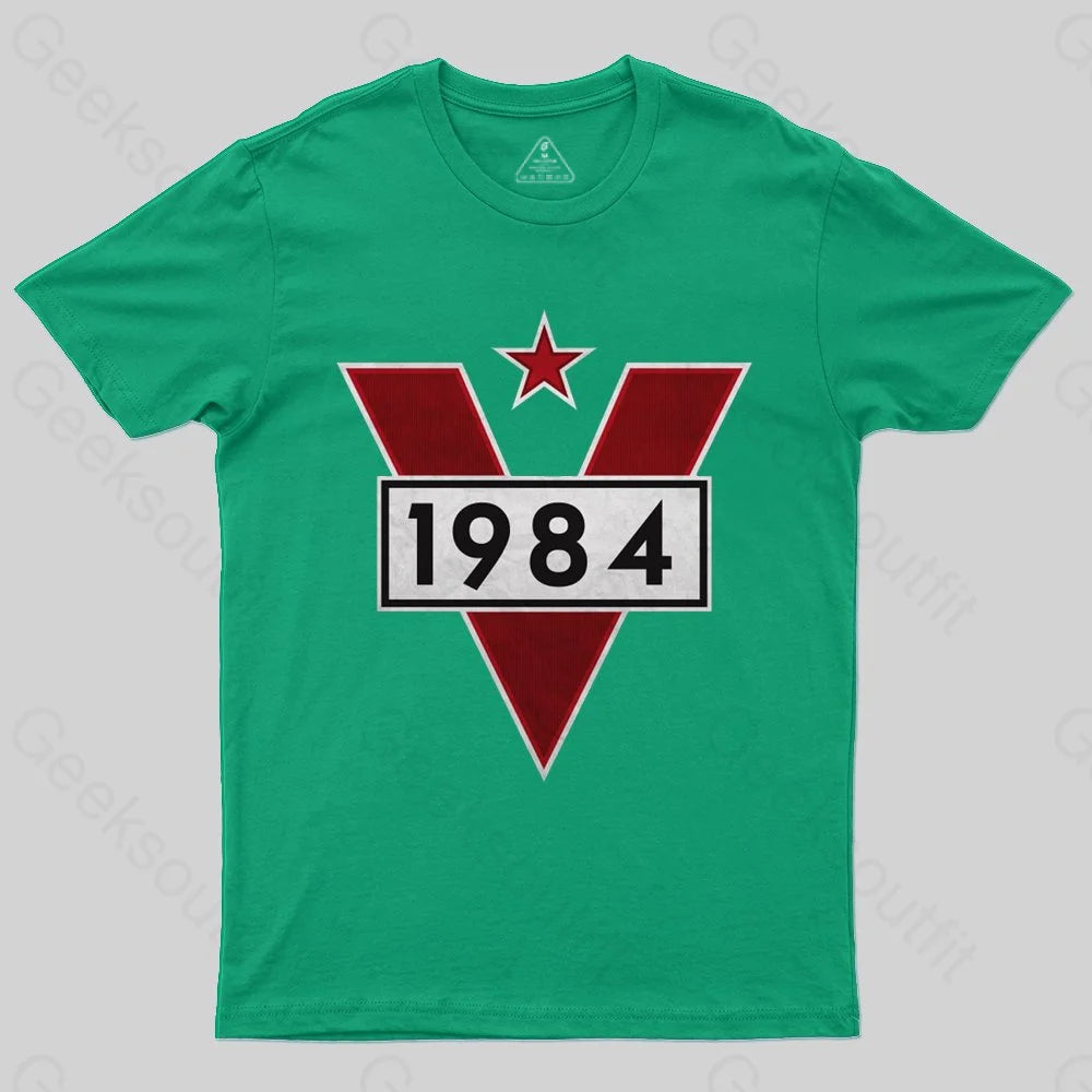 V Star 1984 T-shirt - Geeksoutfit