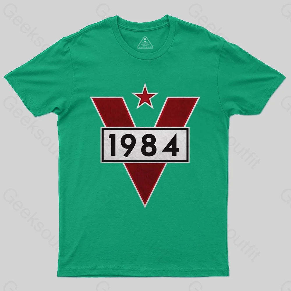 V Star 1984 T-shirt - Geeksoutfit