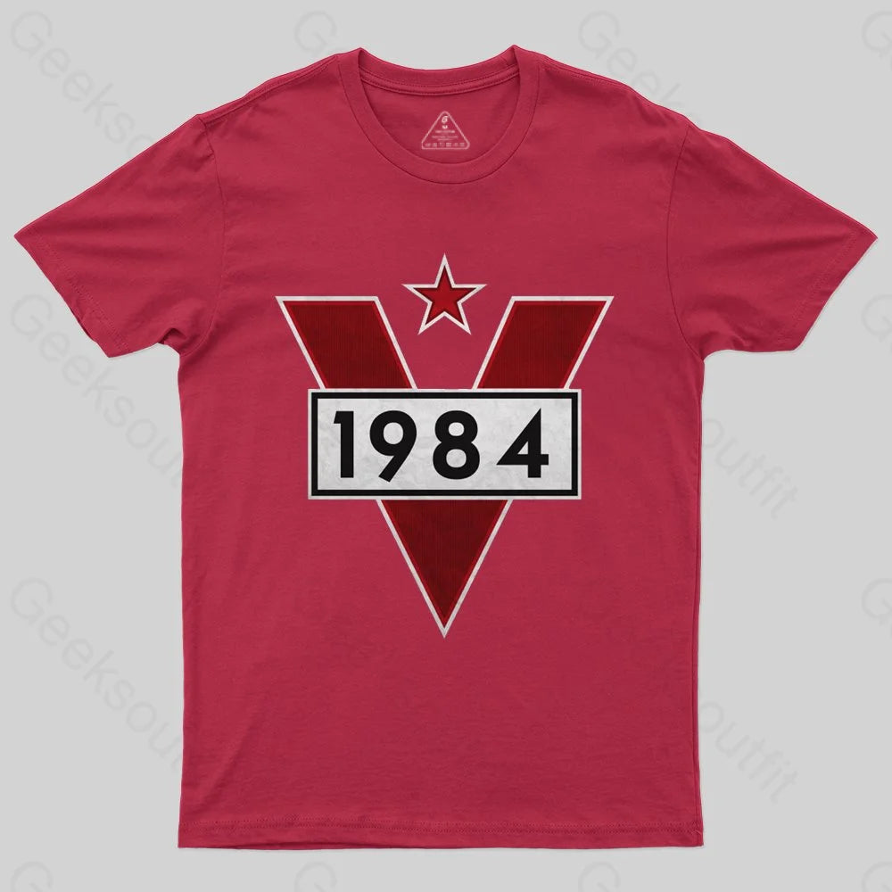 V Star 1984 T-shirt - Geeksoutfit