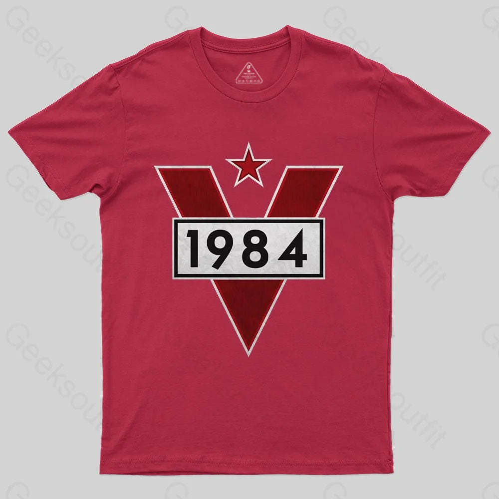 V Star 1984 T-shirt - Geeksoutfit