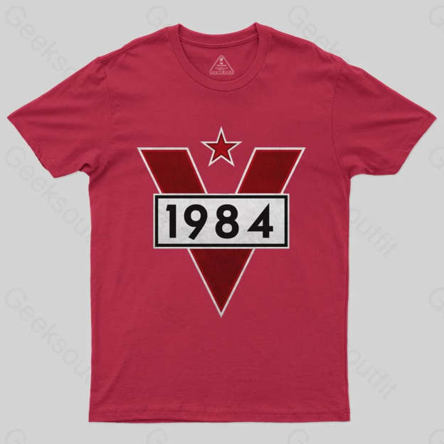 V Star 1984 T-shirt - Geeksoutfit