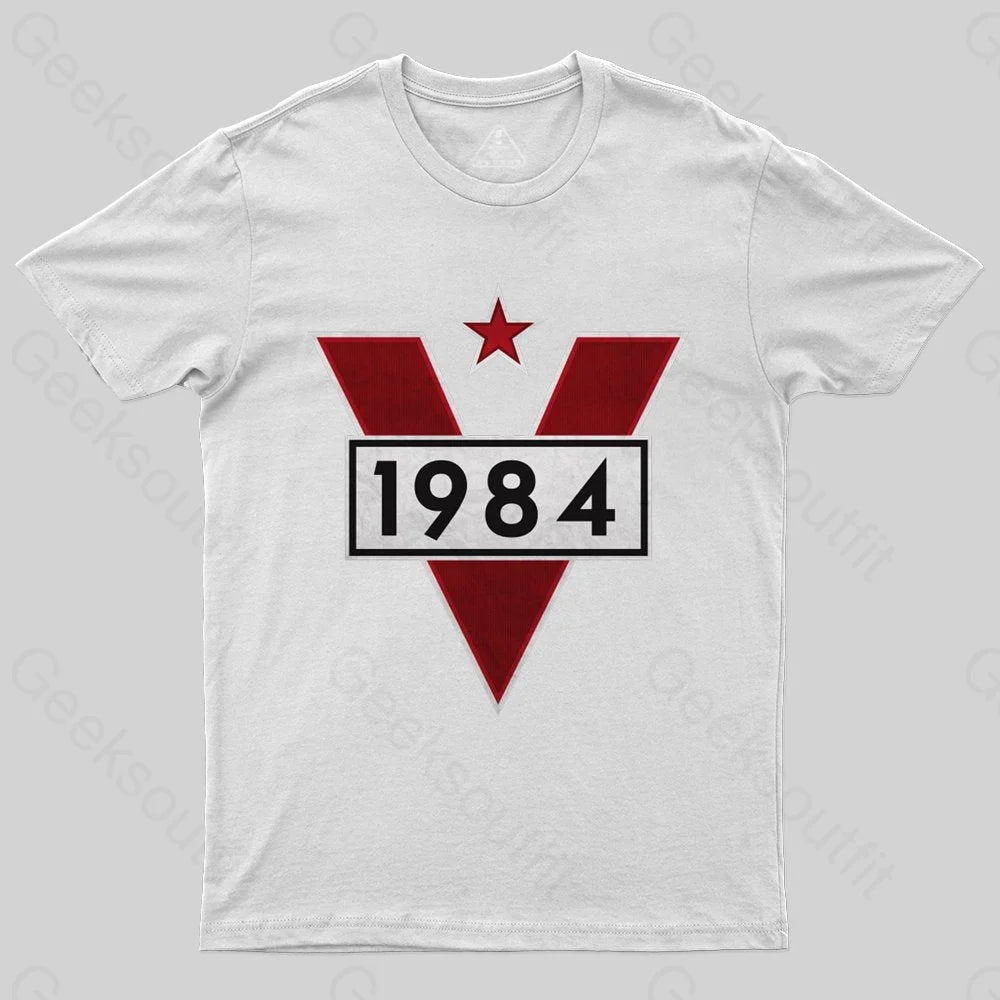 V Star 1984 T-shirt - Geeksoutfit