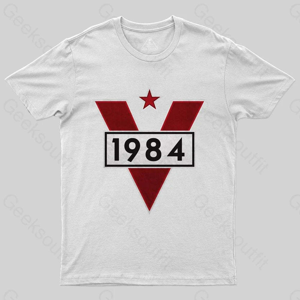 V Star 1984 T-shirt - Geeksoutfit