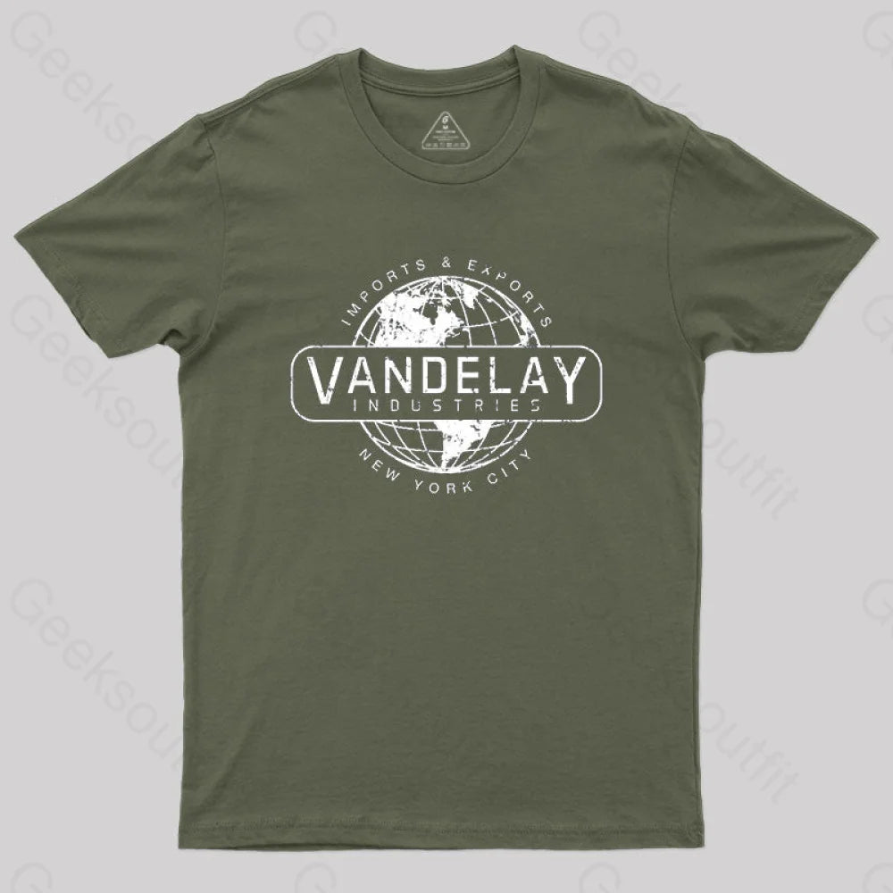 Vandelay Nyc T-Shirt Army Green / S