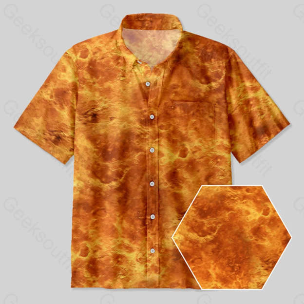 Venus Button Up Pocket Shirt Yc