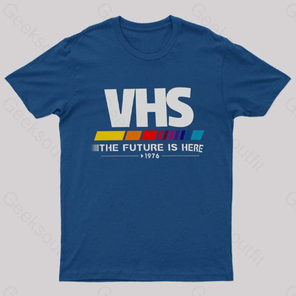 Vhs – The Future Is Now T-Shirt Navy / S