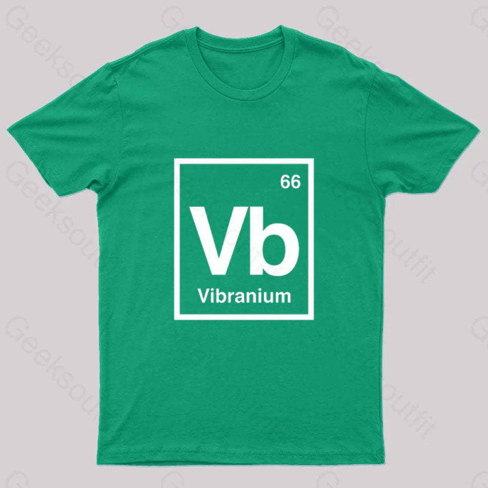 Vibranium Geek T-Shirt Green / S