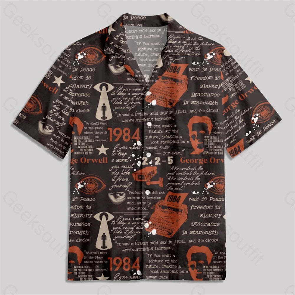 Vintage 1984 Button Up Pocket Shirt Hawaiian / S Bus582 Yc