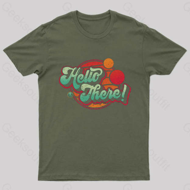Vintage Ben Geek T-Shirt Army Green / S